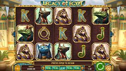 Der Slot Legacy of Egypt.